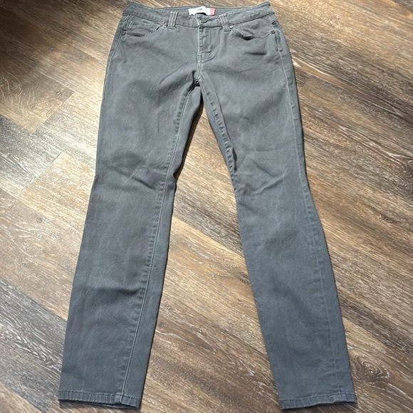 CaBi ladies, jeans, gray skinny size 4 - Picture 2 of 11